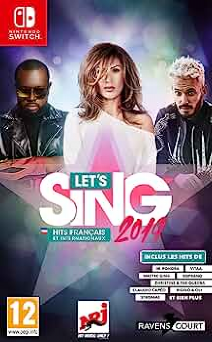 Lets Sing 2019 - Hits Francais box art
