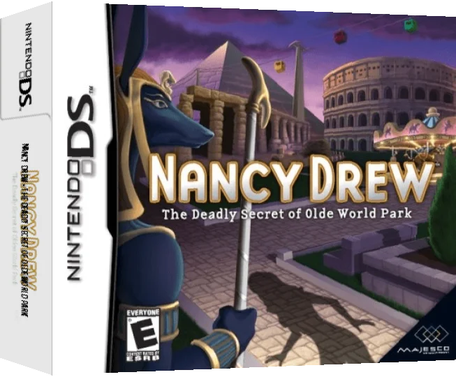 Nancy Drew - The Deadly Secret of Olde World Park — box-3D (US)