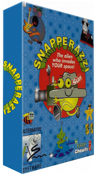 Snapperazzi - The Alien Who Invades Your Space! — box-3D (EU)