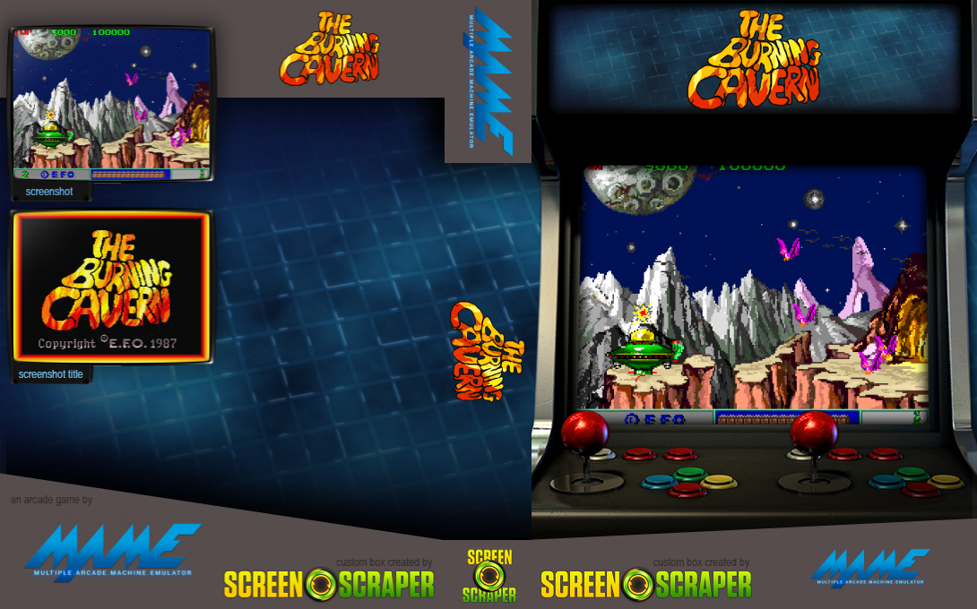 The Burning Cavern — box-texture (SS)