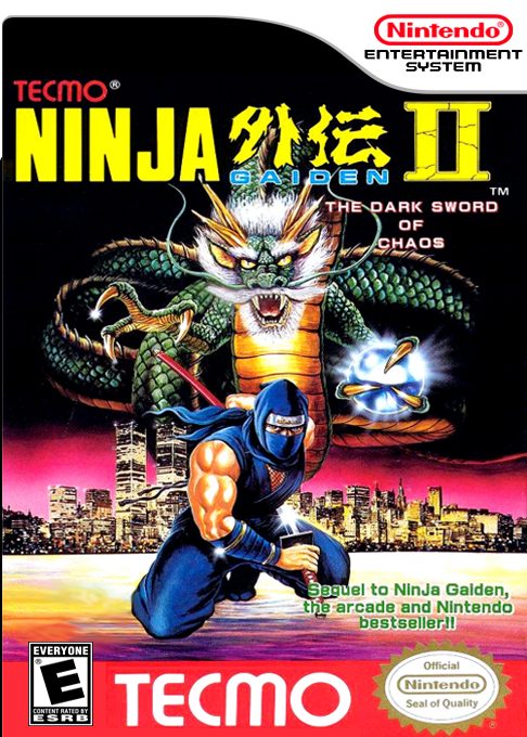Ninja Gaiden 2 box art