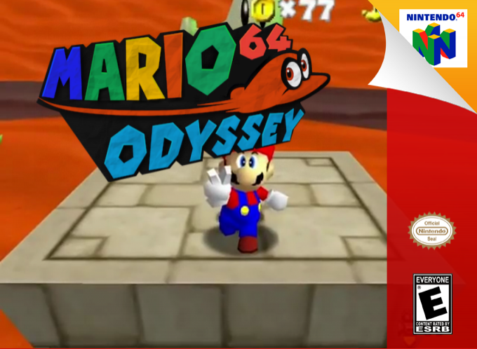Super Mario Odyssey 64 — box-2D (SS)