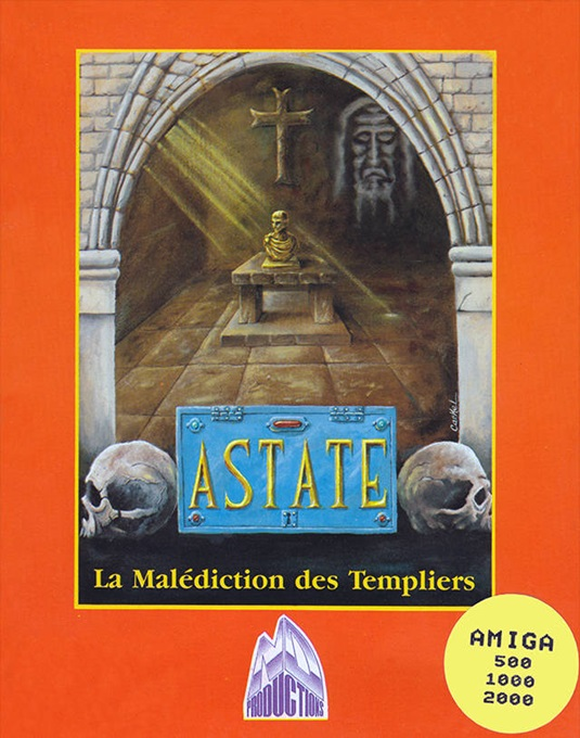 Astate - La Malediction des Templiers box art