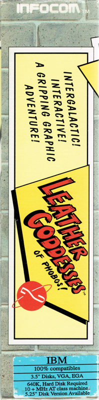 Leather Goddesses of Phobos! 2 - Gas Pump Girls Meet the Pulsating Inconvenience from Planet X — box-2D-side (US)