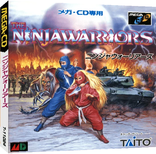 Ninja Warriors, The — box-3D (JP)