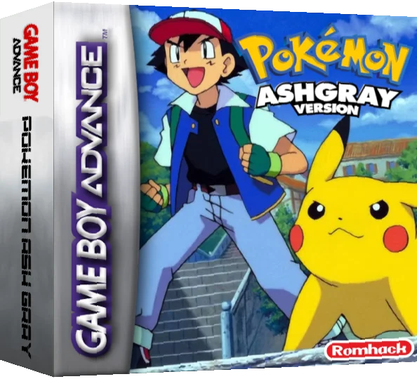 Pokémon AshGray Version — box-3D (WOR)