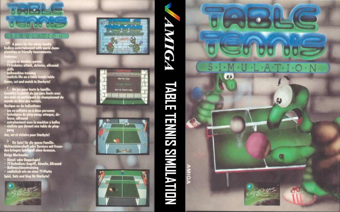 Table Tennis Simulation — box-texture (WOR)