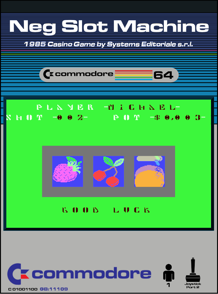 Neg Slot Machine box art