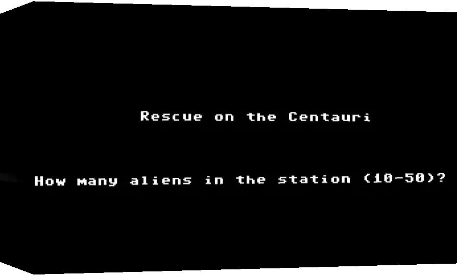 Rescue on the Centauri — box-3D (WOR)