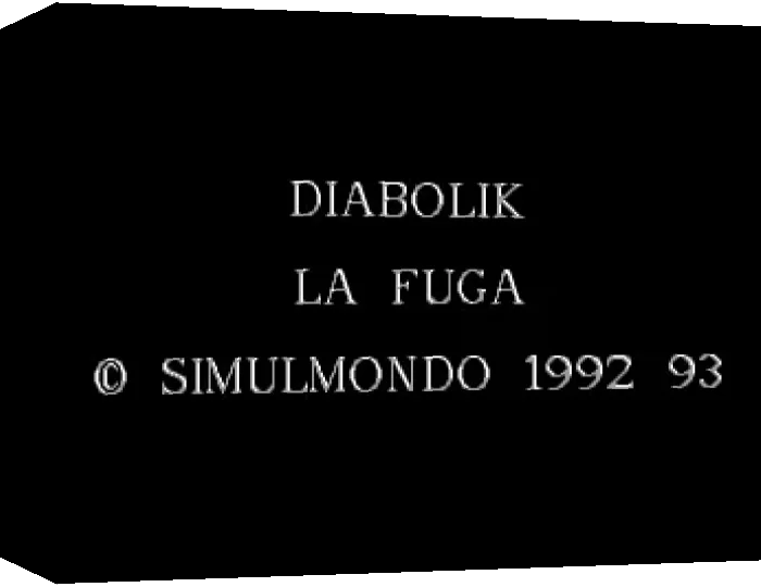 Diabolik 03 - La Fuga — box-3D (WOR)