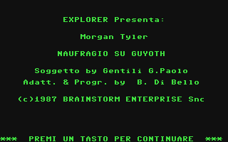 Morgan Tyler : Naufragio su Guyoth — sstitle (IT)