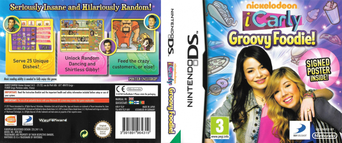 iCarly - Groovy Foodie! — box-texture (SE)