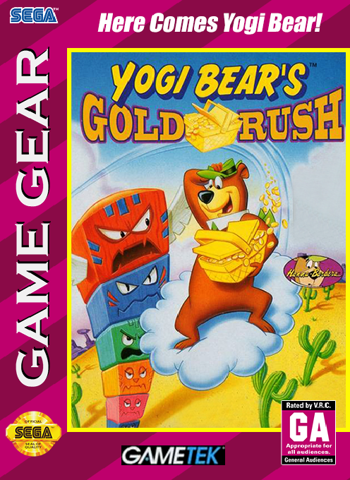 Yogi Bear in Yogi Bear's Goldrush box art