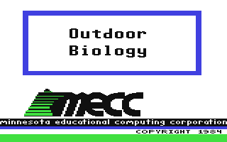 Outdoor Biology — sstitle (WOR)