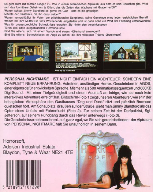 Personal Nightmare — box-2D-back (EU)