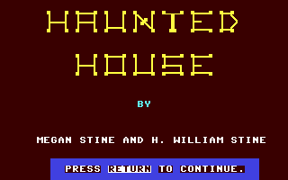 Double Feature : Haunted House — sstitle (WOR)
