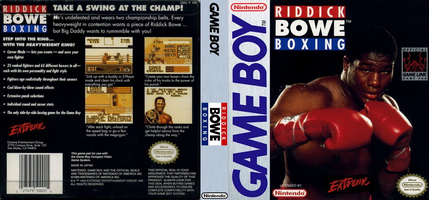 Riddick Bowe Boxing — box-texture (US)