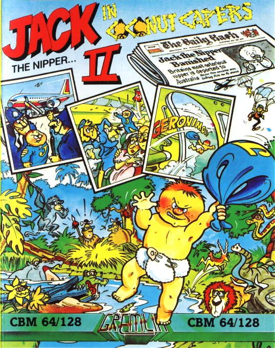 Jack The Nipper 2 - In Coconut Capers box art