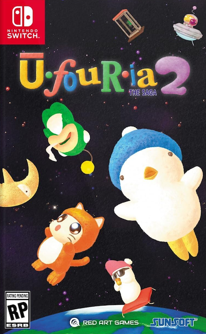Ufouria - The Saga 2 / Hebereke 2 box art