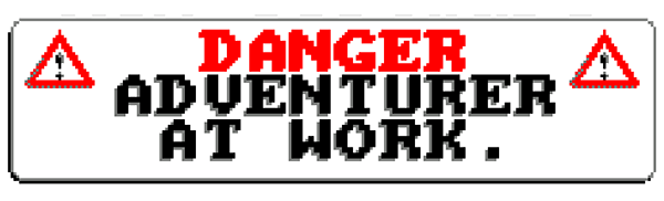Danger! Adventurer At Work! Two — wheel (EU)