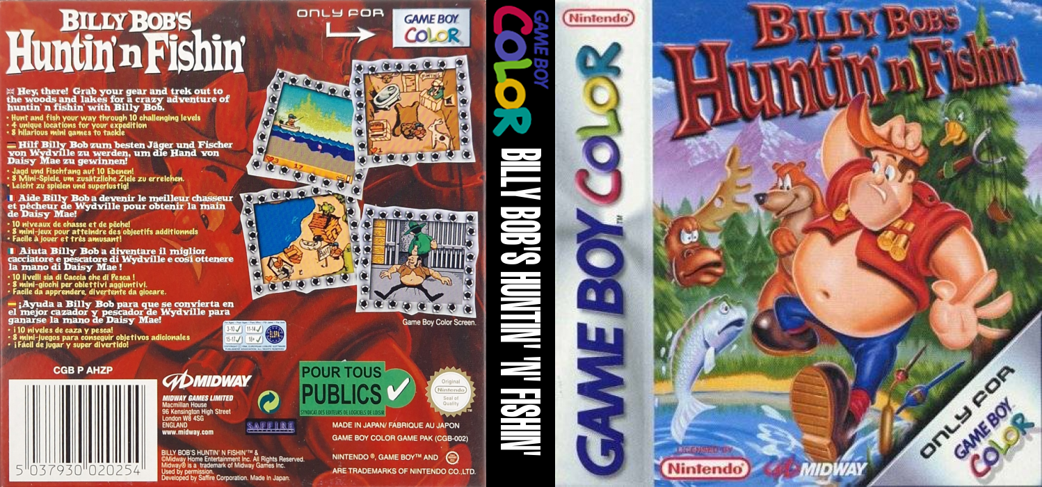 Billy Bob's Huntin' 'n' Fishin' — box-texture (EU)
