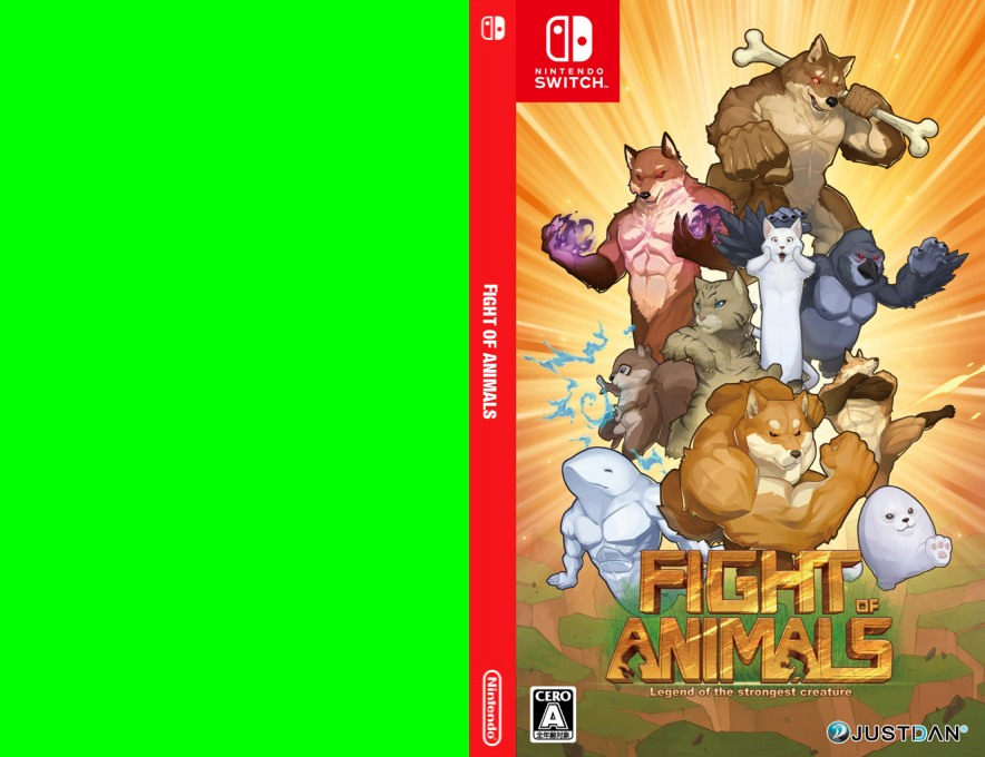 Fight of Animals — box-texture (JP)