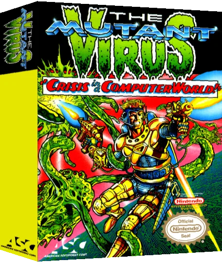 Mutant Virus, The - Crisis in a Computer World — box-3D (US)