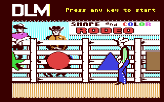 Shape and Color Rodeo — sstitle (WOR)