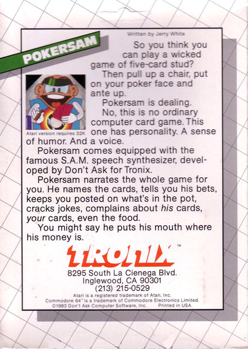 Poker Sam — box-2D-back (US)