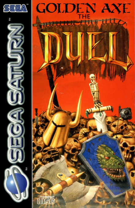 Golden Axe - The Duel — box-2D (EU)