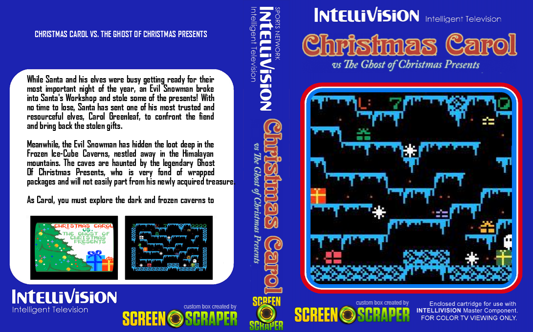 Christmas Carol vs. The Ghost of Christmas Presents — box-texture (SS)