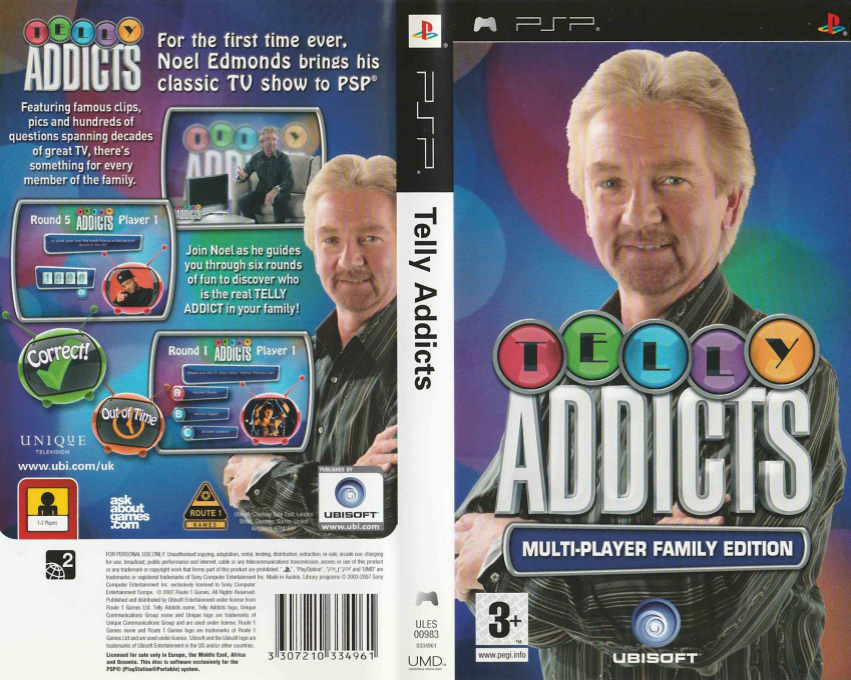 Telly Addicts — box-texture (EU)