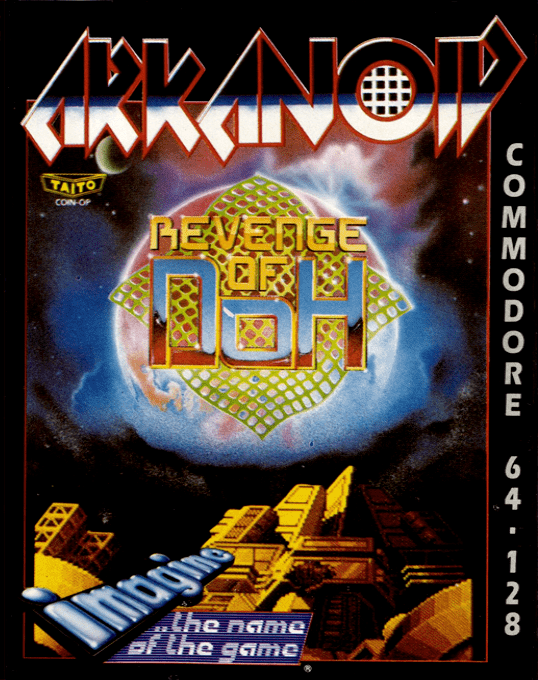 Arkanoid - Revenge Of Doh — box-2D (EU)