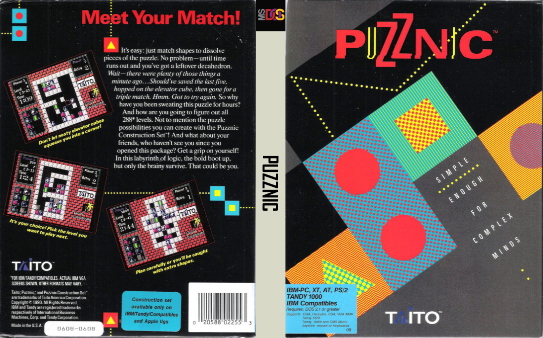 Puzznic — box-texture (US)