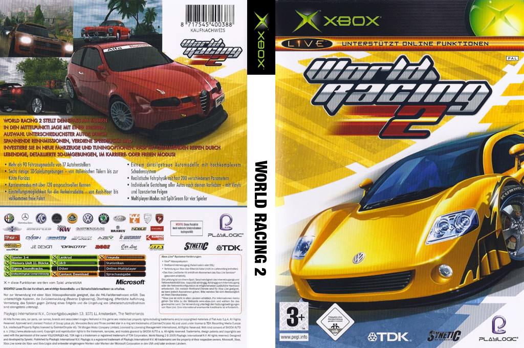 World Racing 2 — box-texture (DE)
