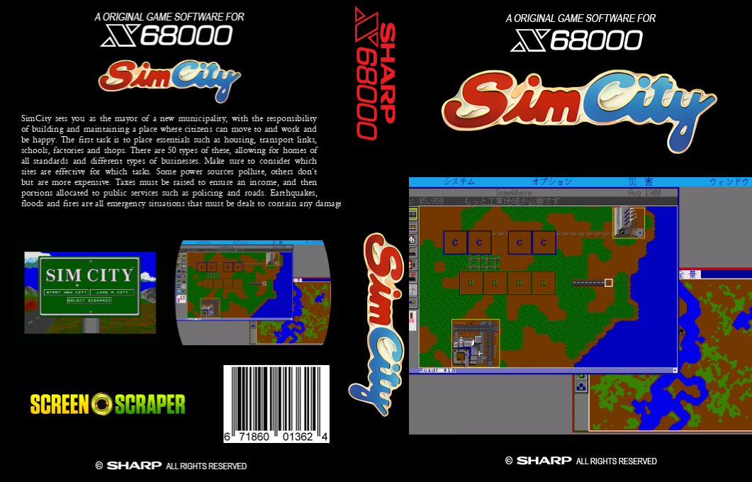 Sim City — box-texture (SS)