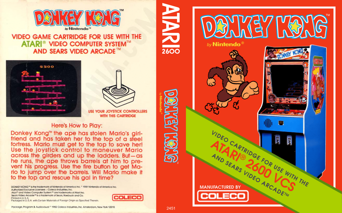 Donkey Kong — box-texture (US)