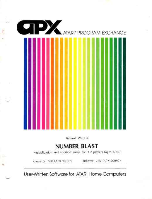 Number Blast box art