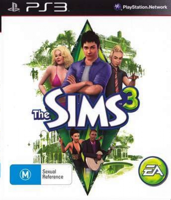 Sims 3, The box art