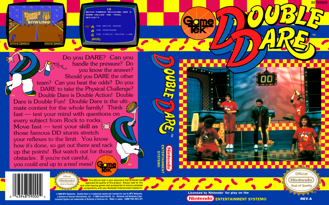 Double Dare — box-texture (US)