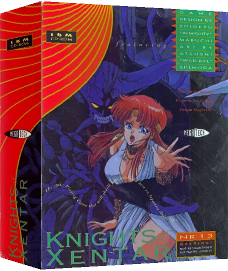 Knights Of Xentar — box-3D (US)