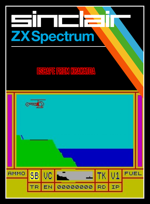 Escape from Krakatoa — box-2D (SS)