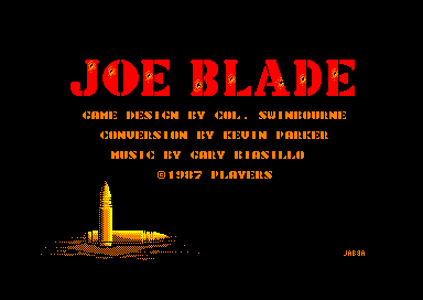 Joe Blade — sstitle (EU)