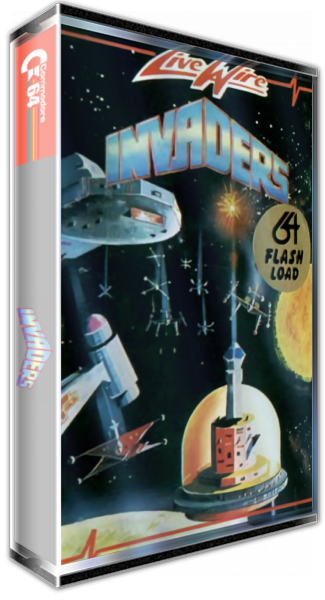 Invaders 64 — box-3D (EU)