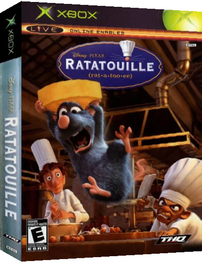 Disney-Pixar Ratatouille — box-3D (US)