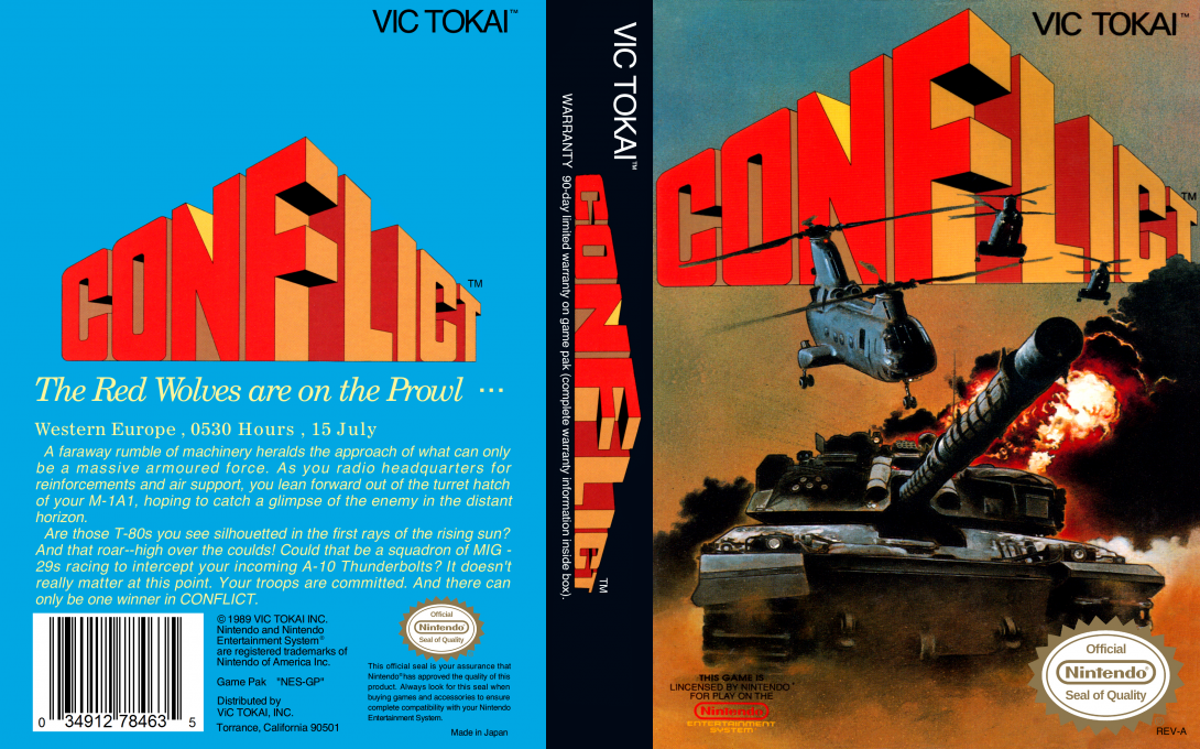 Conflict — box-texture (US)