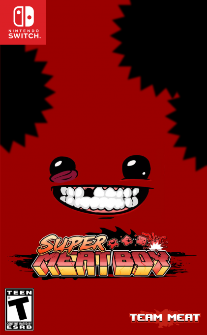 Super Meat Boy box art