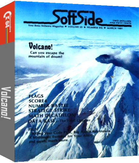 Volcano! — box-3D (US)