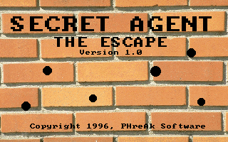 Secret Agent : The Escape box art