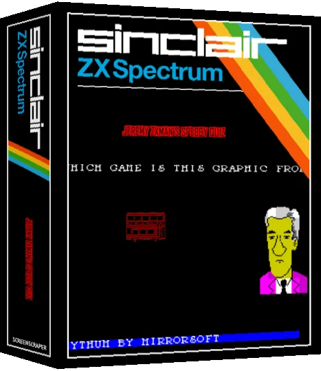 Jeremy ZXMan's Speccy Quiz — box-3D (SS)